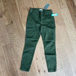 Olive  Women's Pants/Jeans - Size 4